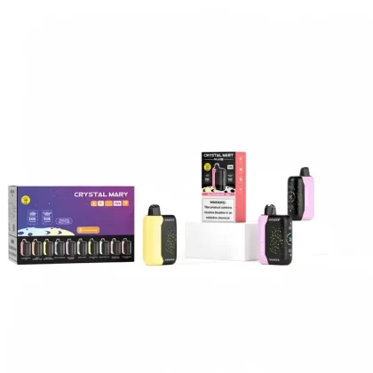 Crystal Mary Pulse X 30000 Puffs Dual Mesh Coil 30k Vape