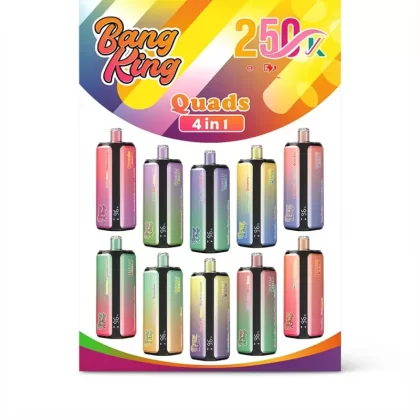 Bang King 250K Puffs 4-in-1 Flavors Disposable Vape
