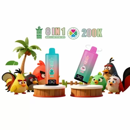 Bang King 200K 8 in 1 Flavors Disposable Vape 200,000 Puffs