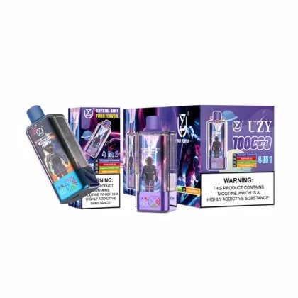 UZY 4IN1 100000 Puffs 100k Disposable Vape 4-in-1 Flavors