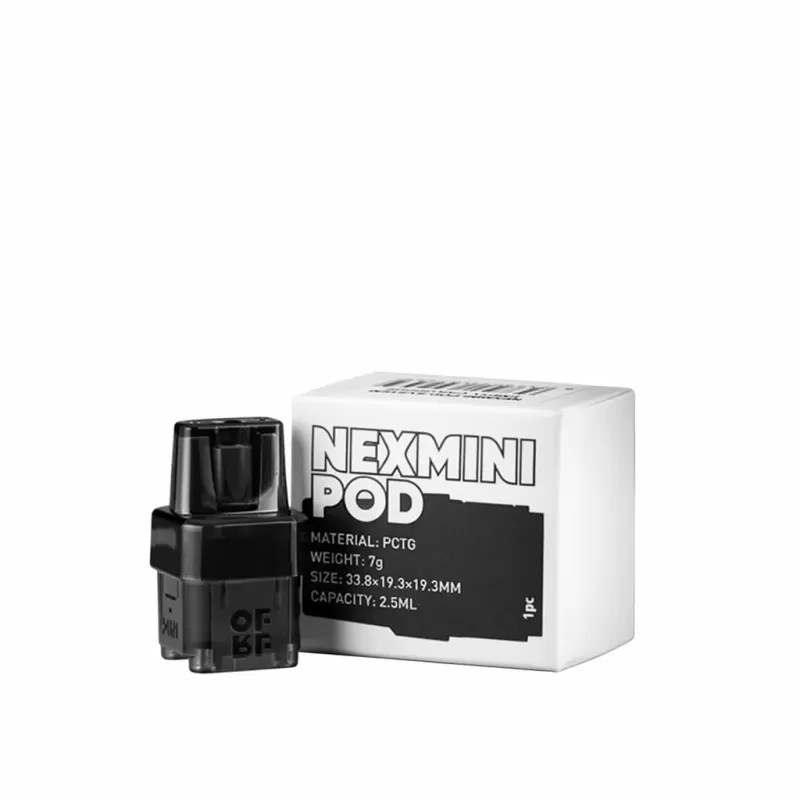 NEXMINI POD Empty Cartridge – OFRF Adjustable Airflow