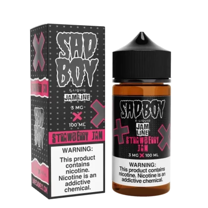 SadBoy Strawberry Jam Vape e-Liquid 100mL