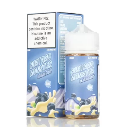 Custard Monster Blueberry Vape e-Liquid 100mL