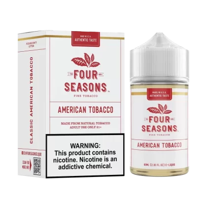 Four Seasons American Tobacco Vape e-Liquid 30mL