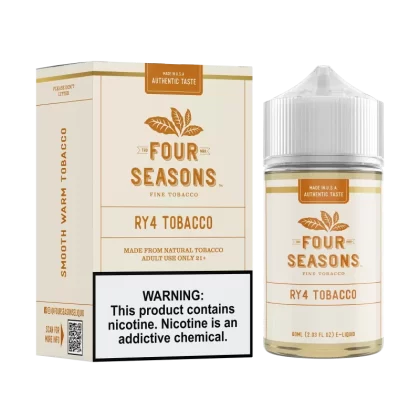 Four Seasons RY4 Tobacco Vape e-Liquid 30mL