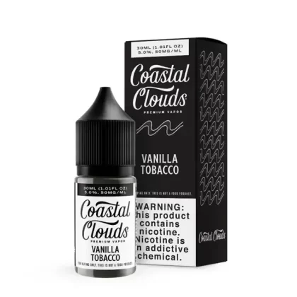 Coastal Clouds Salts Vanilla Tobacco e-Liquid 30mL