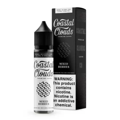 Coastal Clouds Mixed Berries Vape e-Liquid 60mL