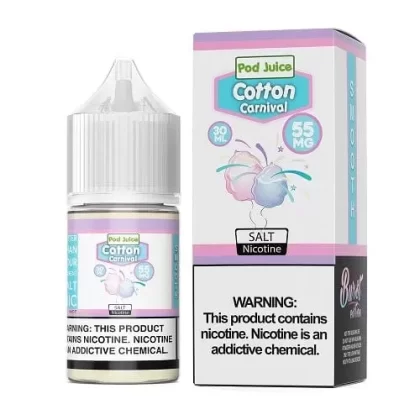 Pod Juice Cotton Clouds Salt e-Liquid 30mL