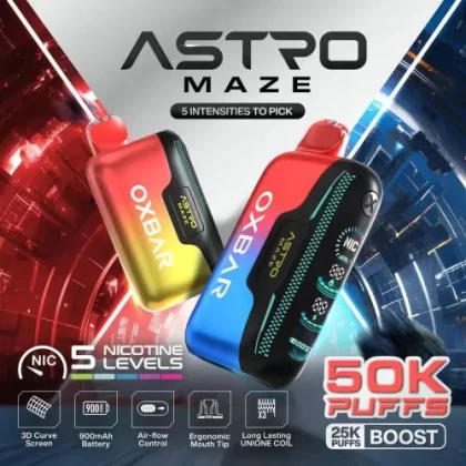 OXBAR Astro Maze 50K Puff Disposable Vape