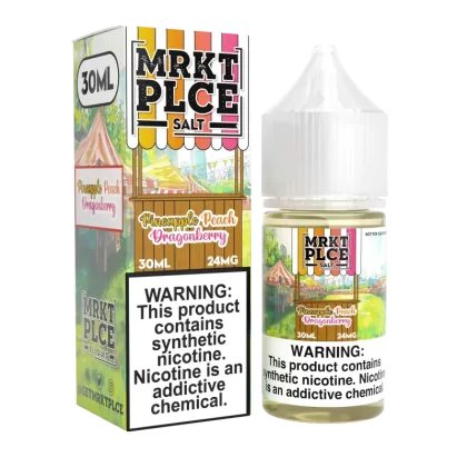 MRKT PLCE Salt Pineapple Peach Dragonberry Vape e-Liquid 30mL