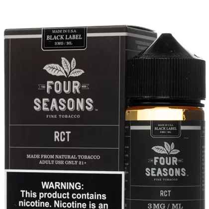 Four Seasons RCT (Roasted Coffee Tobacco) 60mL Vape e-Liquid