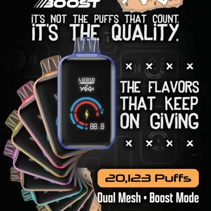 Lucid Boost X YOGI 20123 Puff Disposable Vape 5% Nicotine