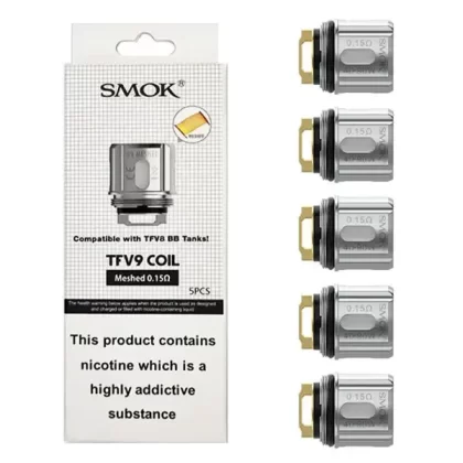 SMOK TFV9 Vape Coils 5-Pack
