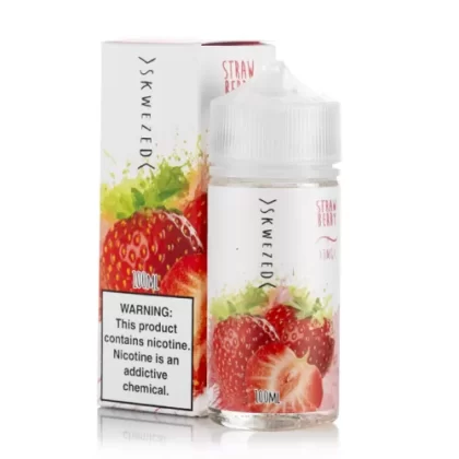 Skwezed Strawberry Vape e-Liquid 100mL
