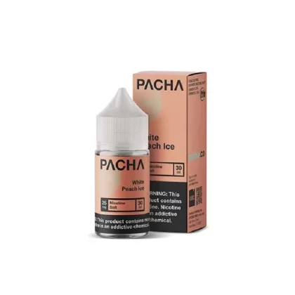 Pachamama Salt White Peach Vape e-Liquid 30mL