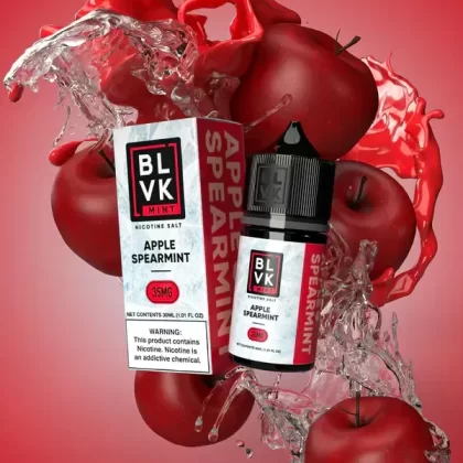 BLVK Mint Salt Apple Spearmint Vape e-Liquid 30mL
