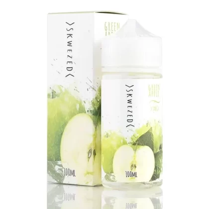 Skwezed Green Apple Vape E-Liquid 100mL