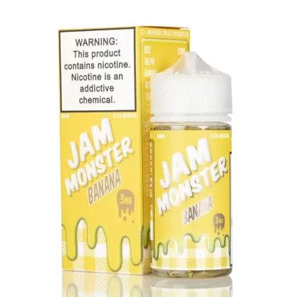 Jam Monster Banana Vape e-Liquid 100mL