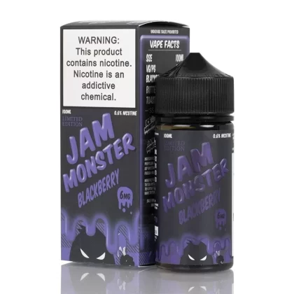 Jam Monster Blackberry Jam Vape e-Liquid 100mL