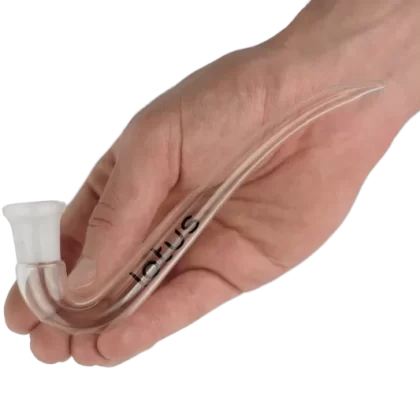 Lotus – Glass J-Hook Mouthpiece 14 mm