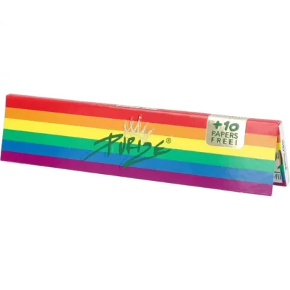 Purize – rolling papers Rainbow king size slim 32+10