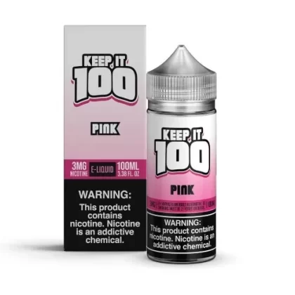 Keep It 100 E-Liquid – Pink 100ml
