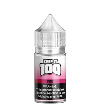Keep It 100 Salt E-Liquid – Pink 30ml