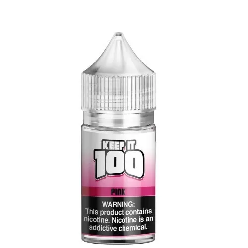 Keep It 100 Salt E-Liquid – Pink 30ml