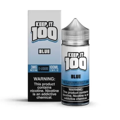 Keep It 100 E-Liquid – Blue 100ml