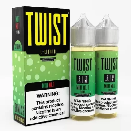 Twist E-Liquid – Mint No. 1 2x60ml