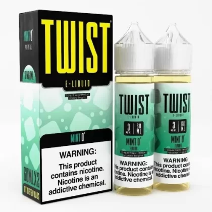 Twist E-Liquid – Mint 0 2x60ml
