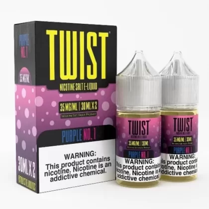 Twist E-Liquid Salts – Purple No. 1 2x30ml
