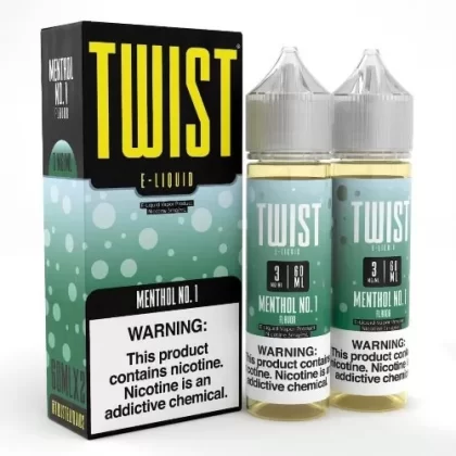 Twist E-Liquid – Menthol No. 1 2x60ml