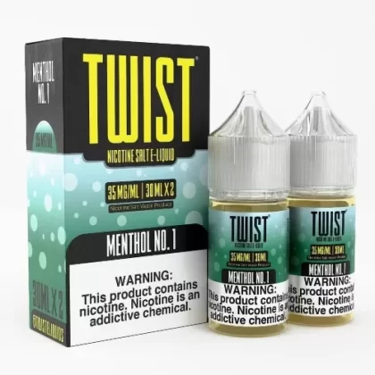 Twist E-Liquid Salts – Menthol No. 1 2x30ml