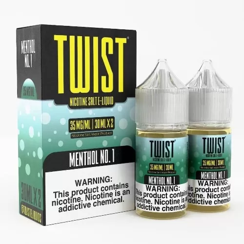 Twist E-Liquid Salts – Menthol No. 1 2x30ml