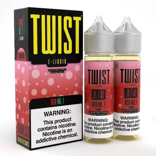 Twist E-Liquid – Red No 1 2x60ml