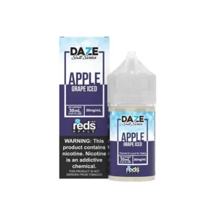 Reds Apple – Grape Iced Nic Salt E-Liquid 30ml