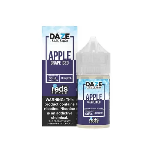 Reds Apple – Grape Iced Nic Salt E-Liquid 30ml