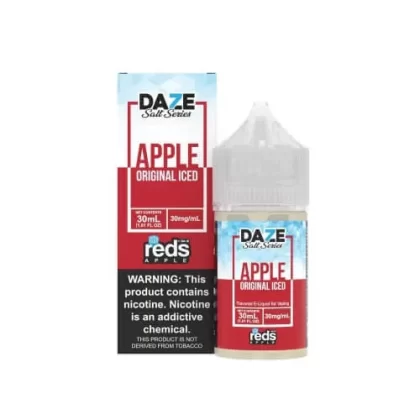 Reds Apple – Original Apple Iced Nic Salt E-Liquid 30ml