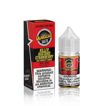 Vapetasia E-liquid Strawberry Killer Kustard Nic Salts 30mL
