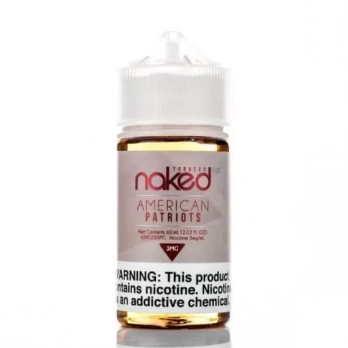 Naked 100 American Patriots 60mL E-liquid
