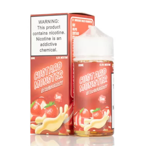 Custard Monster Strawberry 100ml