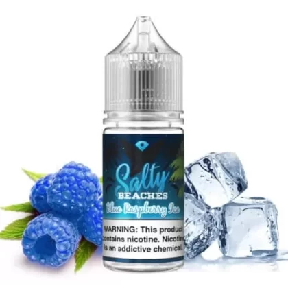 Salty Beaches – Blue Raspberry Ice – 30mL
