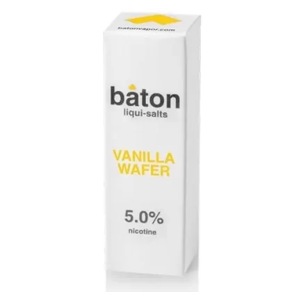 Baton – Vanilla Wafer – Salt Nicotine E-Liquid