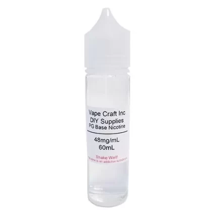 Nicotine – PG Base 48mg/mL – 60mL