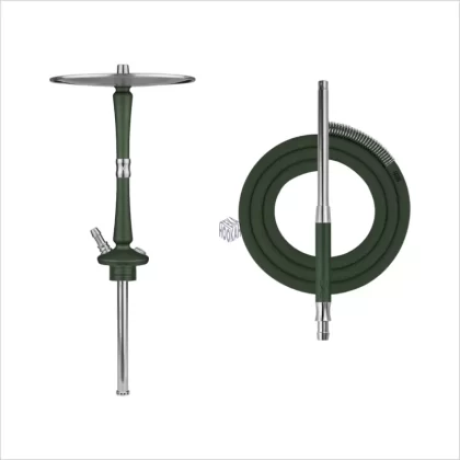 Shisha Hoob GO British Racing Green Stainless Steel