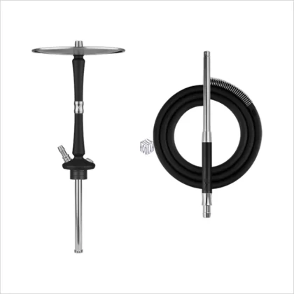 Shisha Hoob GO Black Stainless Steel