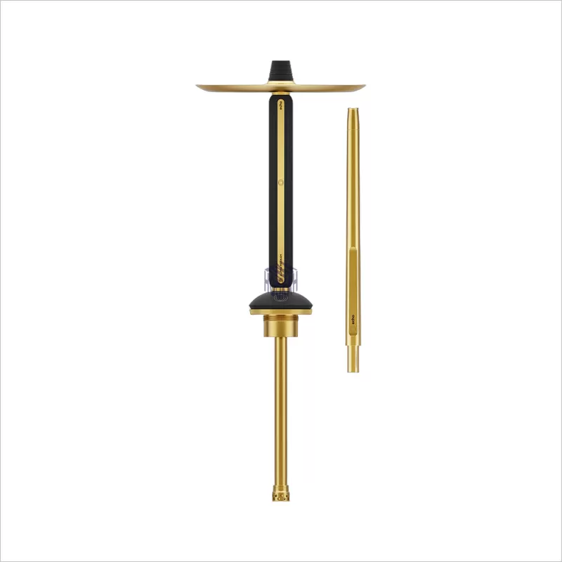Shisha Alpha Hookah Echo Gold Black