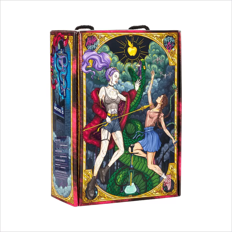 Shisha Alpha Hookah Model S Snow White - Image 3