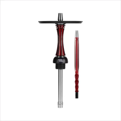 Shisha Alpha Hookah Model X REVERSE Red Black